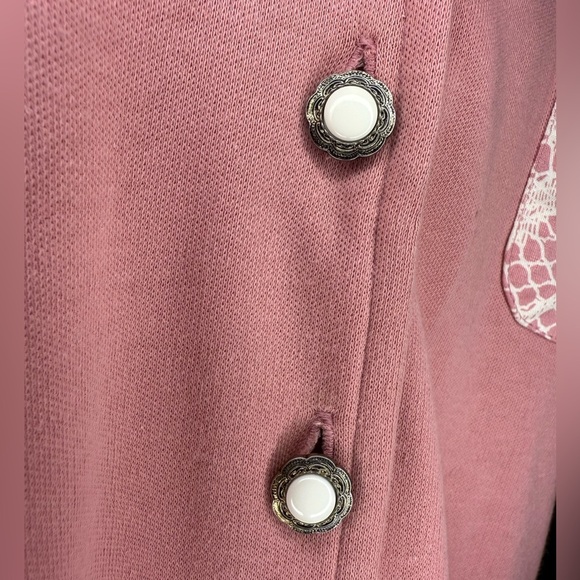 🌸Vintage Lacy Afternoon by Shell Kepler Button-Up Top - Size M🌸 - Picture 4 of 9